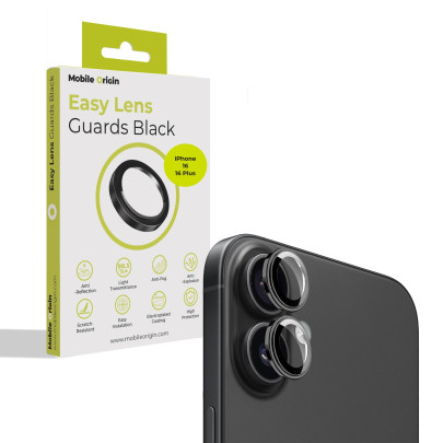 Easy Lens Guard Black iPhone Series