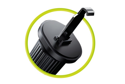 Qi2 Bezdrátová kovová nabíječka do auta CA14