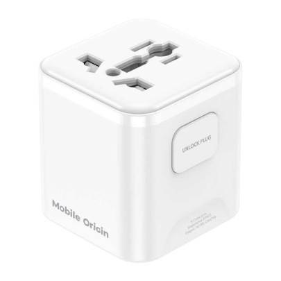 Universal Travel Adapter PW30 EU/UK/US/AUS, White