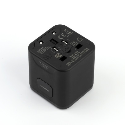 Universal Travel Adapter PW30 EU/UK/US/AUS, Black