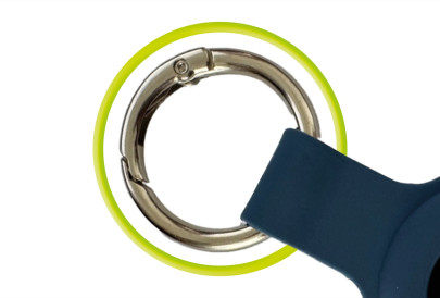 AirTag Keychain Green