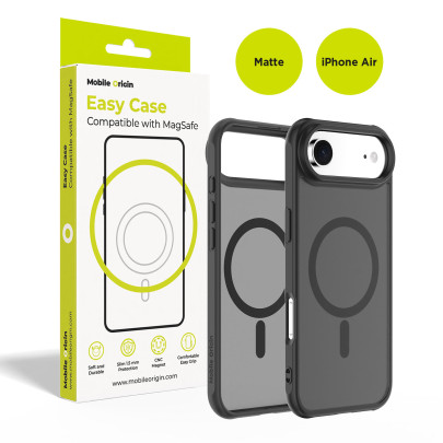 Pouzdro Easy Hybrid MagSafe, Matně Černá pro iPhone Air