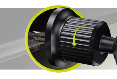 Magnetický držák do ventilace CA9 – včetně kovové destičky