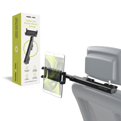 Tablet and Phone Car Headrest Mount Arm CA17