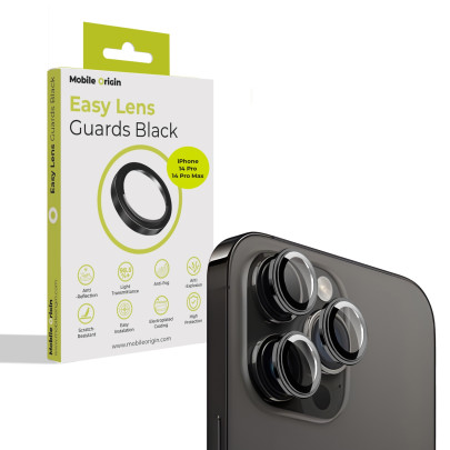 Easy Lens Ochrana čoček pro iPhone – černá