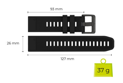 Řemínek Easy Strap ES1 Quick Fit pro Garmin 26mm