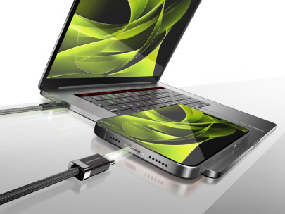 60W Kabel s magnetickým úchytem StayCable USB-C na USB-C, 1.5 m, CB6