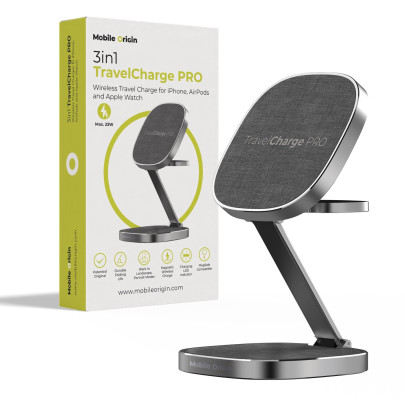TravelCharge PRO cestovní nabíječka – šedá