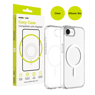 Pouzdro Easy Hybrid MagSafe, Čiré pro iPhone 16