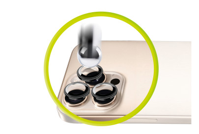 Easy Lens Guard Black iPhone Series