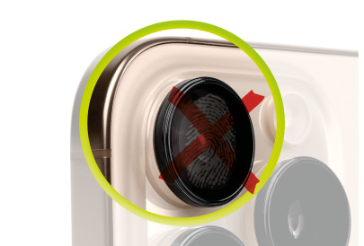 Easy Lens Guard Black iPhone Series