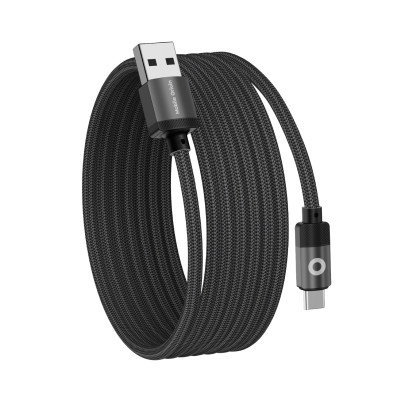 Magnetický kabel 1 m USB‑A na USB‑C – černý