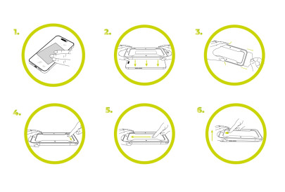 Screen Guard with easy application iPhone 16 Series