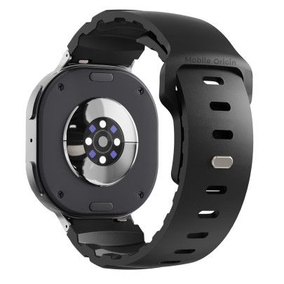FKM řemínek Easy Strap pro Galaxy Watch 8 - Černý