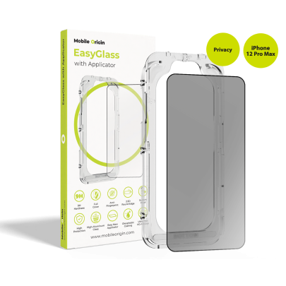 EasyGlass Privacy with Applicator iPhone 12 Pro Max