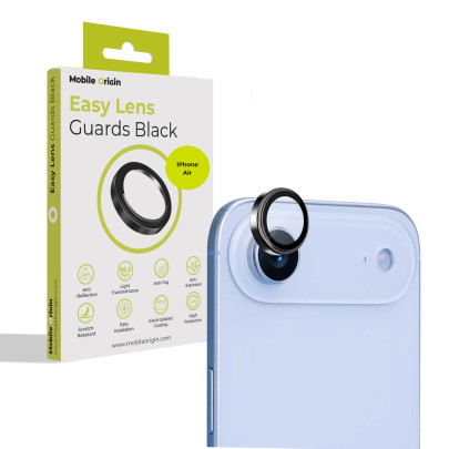 Easy Lens Guard Black iPhone Series