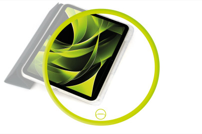 Easy Tablet Black/Transparent Case iPad