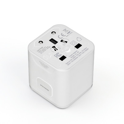 Universal Travel Adapter PW30 EU/UK/US/AUS, White