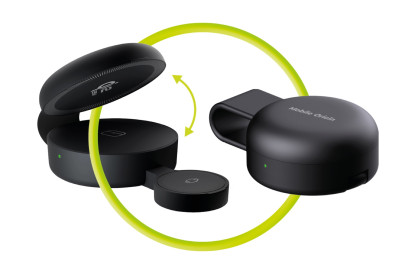 3in1 Qi2 25W Foldable Magnetic Pad PW34, Black