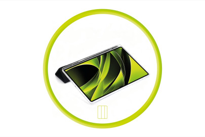 Easy Tablet Black/Transparent Case Samsung Galaxy Tab