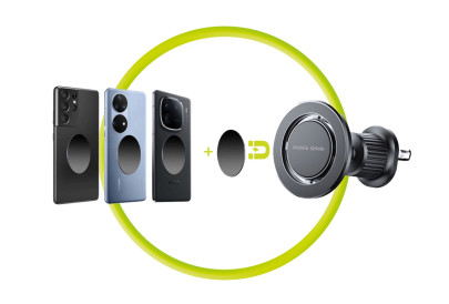 Magnetický držák do ventilace CA9 – včetně kovové destičky