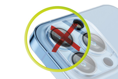 Easy Lens Full Cover Clear iPhone Series