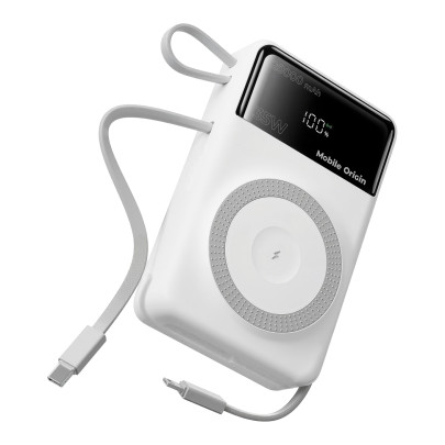 PowerBank PB15, 20000mAh 35W PD, USB-C, Lightning Cable, MagSafe Compatible