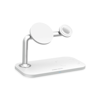 Bezdrátová nabíječka 3v1 MO1 – bílá