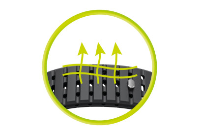 Magnetický řemínek pro Apple Watch 44 / 45 / 46 / 49 mm – černý