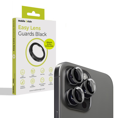 Easy Lens Guard Black iPhone Series