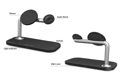 3in1 Wireless Charger MO1 Black