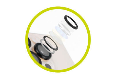 Easy Lens Guard Black iPhone Series