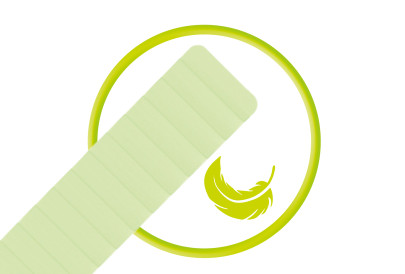 Magnetický řemínek II pro Apple Watch 44 / 45 / 46 / 49 mm – růžovo‑světlezelený