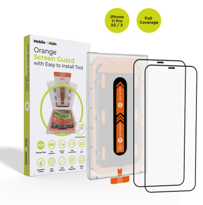 Screen Guard with easy applicator 2 pack iPhone 11 Pro / XS / X