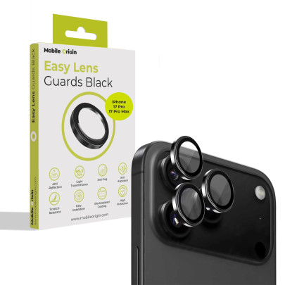 Easy Lens Guard Black iPhone Series