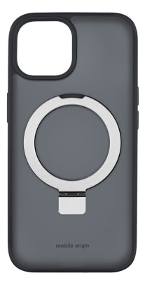 RingMag kryt pro iPhone 15 – černý