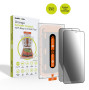 Screen Guard Privacy iPhone 15 Pro with easy applicator, 2 pack