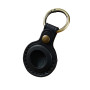 Kožená klíčenka AirTag A6, Černá