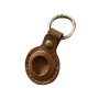 Kožená klíčenka AirTag A6, Tmavě hnědá