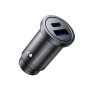 Metal Car Charger 30W CA12 - USB-C, USB-A