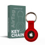 AirTag Keychain Red