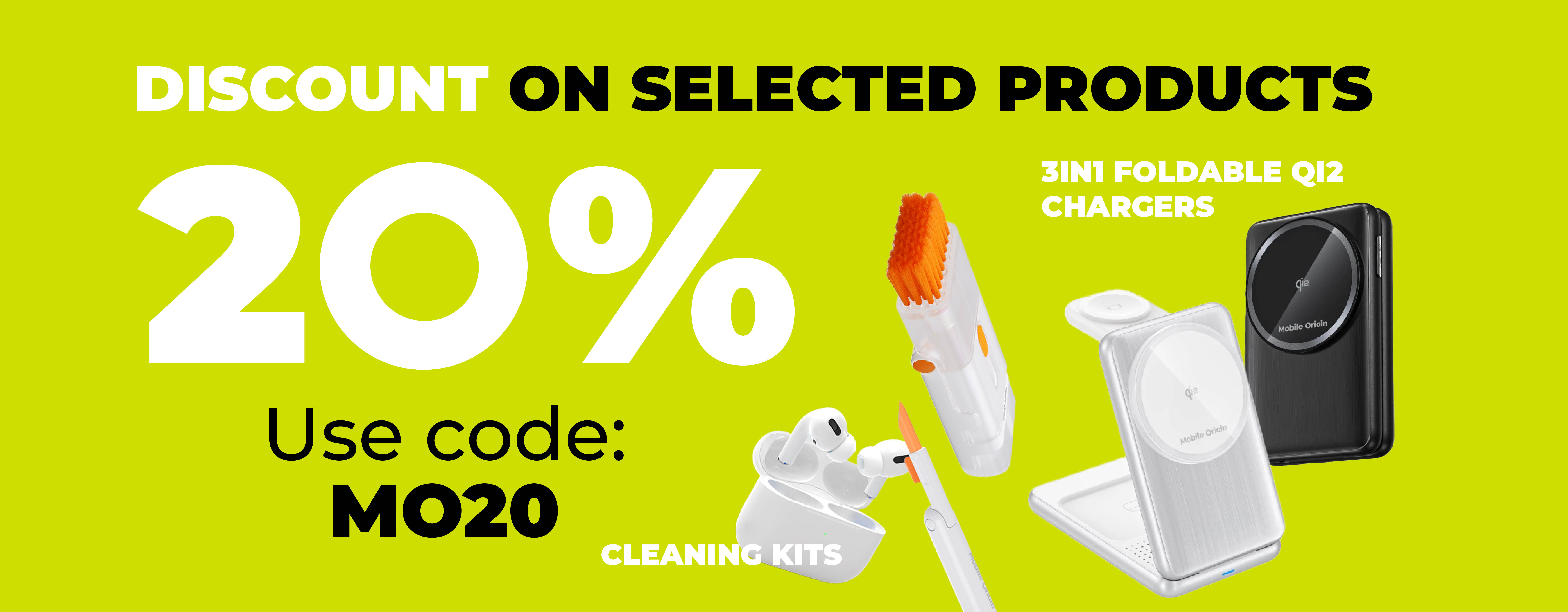 20% off with code: MO20